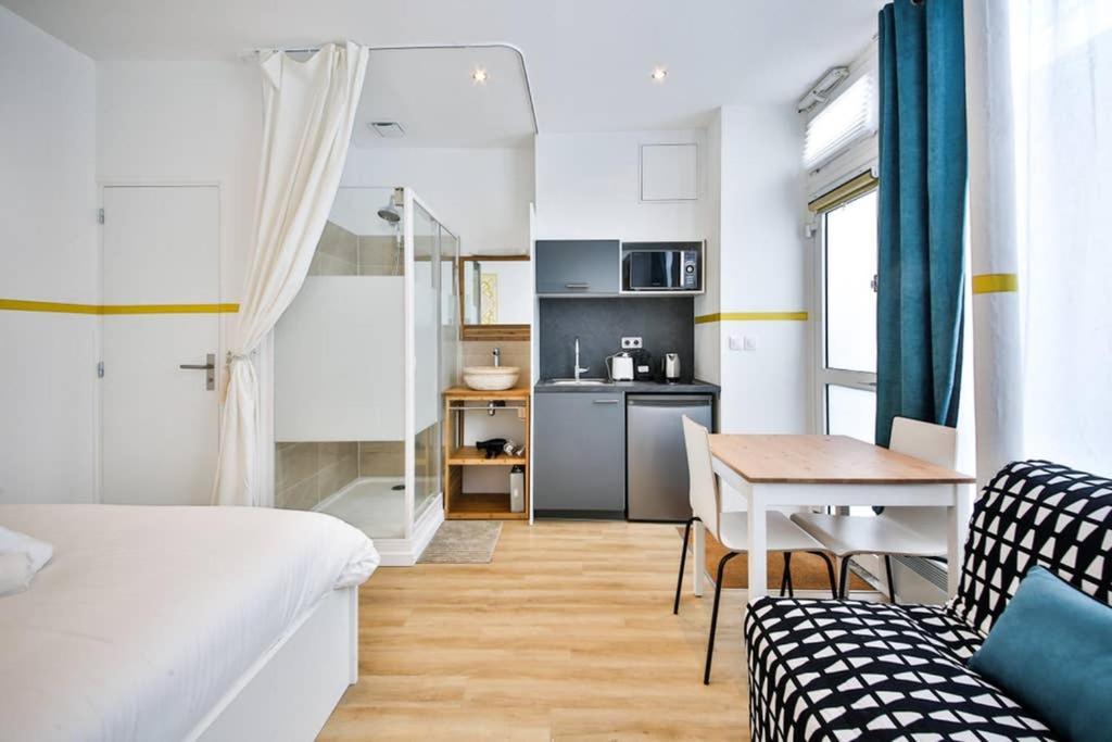 Cosy Independant Studio Proche Gare Et Jardin Париж Екстериор снимка