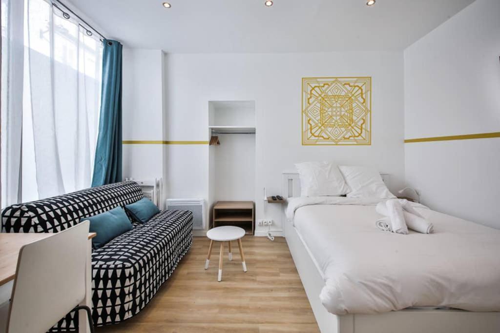 Cosy Independant Studio Proche Gare Et Jardin Париж Екстериор снимка