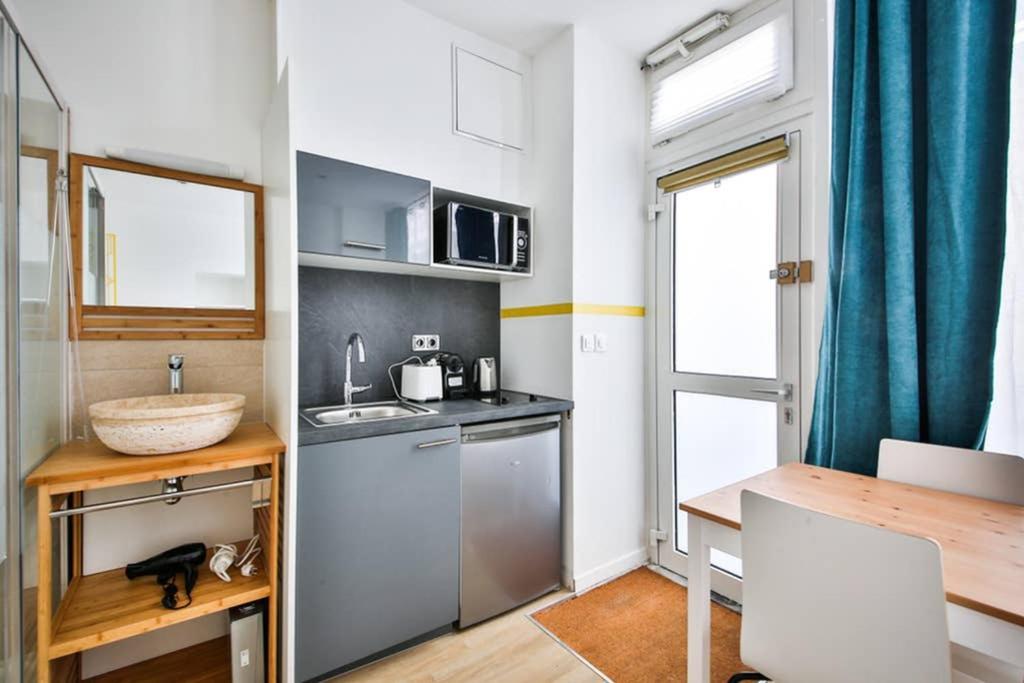 Cosy Independant Studio Proche Gare Et Jardin Париж Екстериор снимка