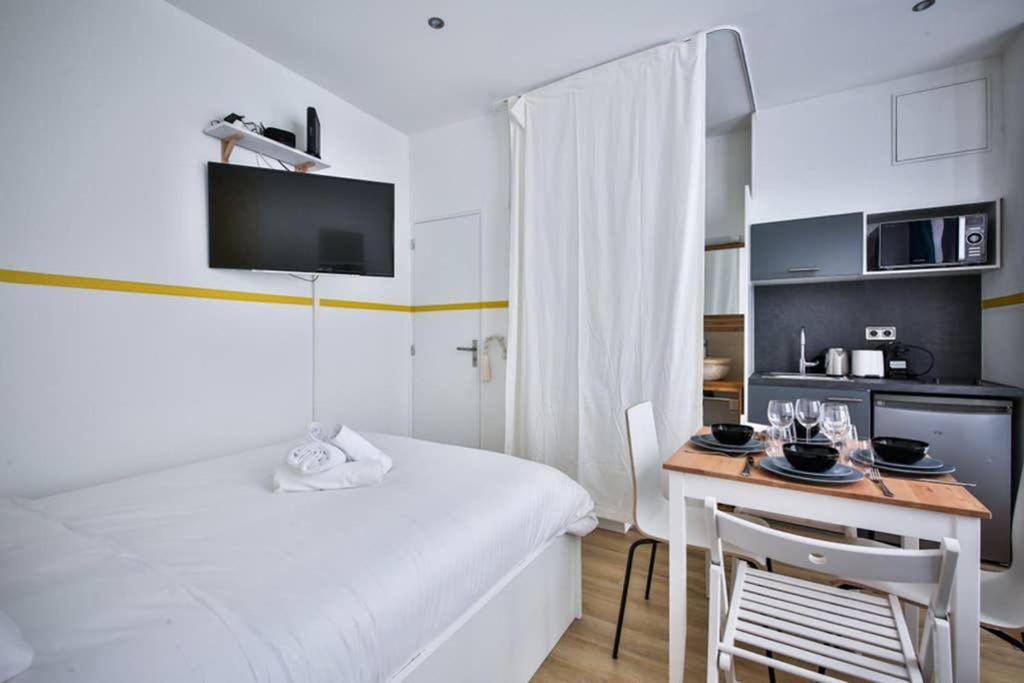 Cosy Independant Studio Proche Gare Et Jardin Париж Екстериор снимка